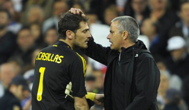 El gesto que muestra la reconciliación entre Mourinho y Casillas
