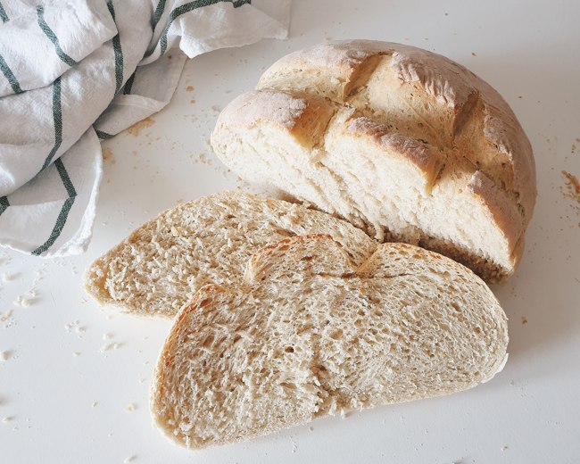 Cómo hacer un pan de masa madre en la Thermomix en 45 minutos