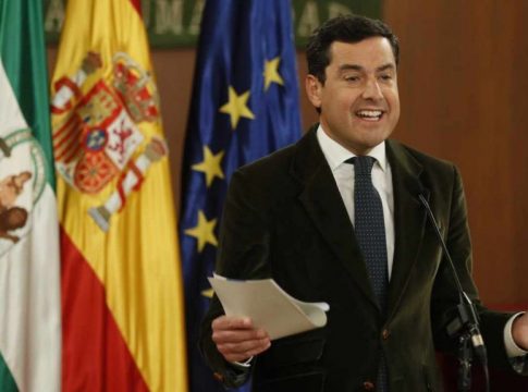 El presidente de la Junta de Andalucía, Juanma Moreno El presidente de la Junta de Andalucía, Juanma Moreno