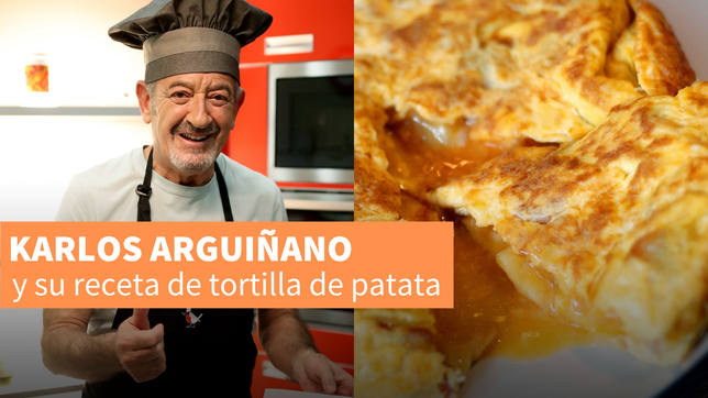 La receta de Karlos Arguiñano para una tortilla perfecta
