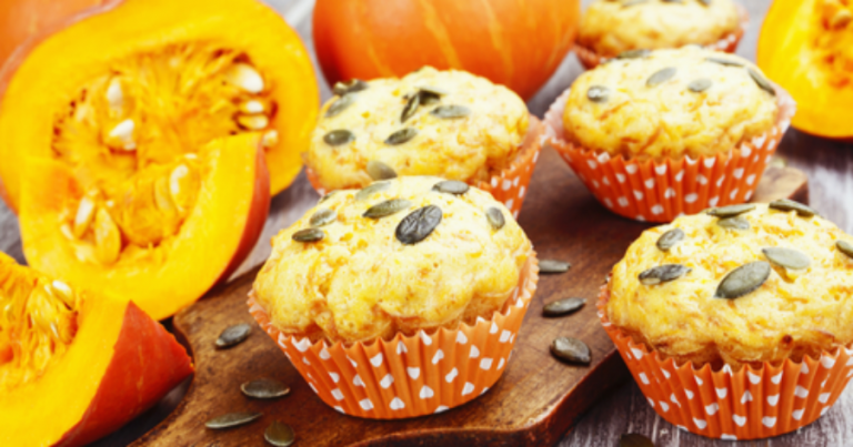 La receta más facilona para hacer muffins caseros de calabaza para Halloween