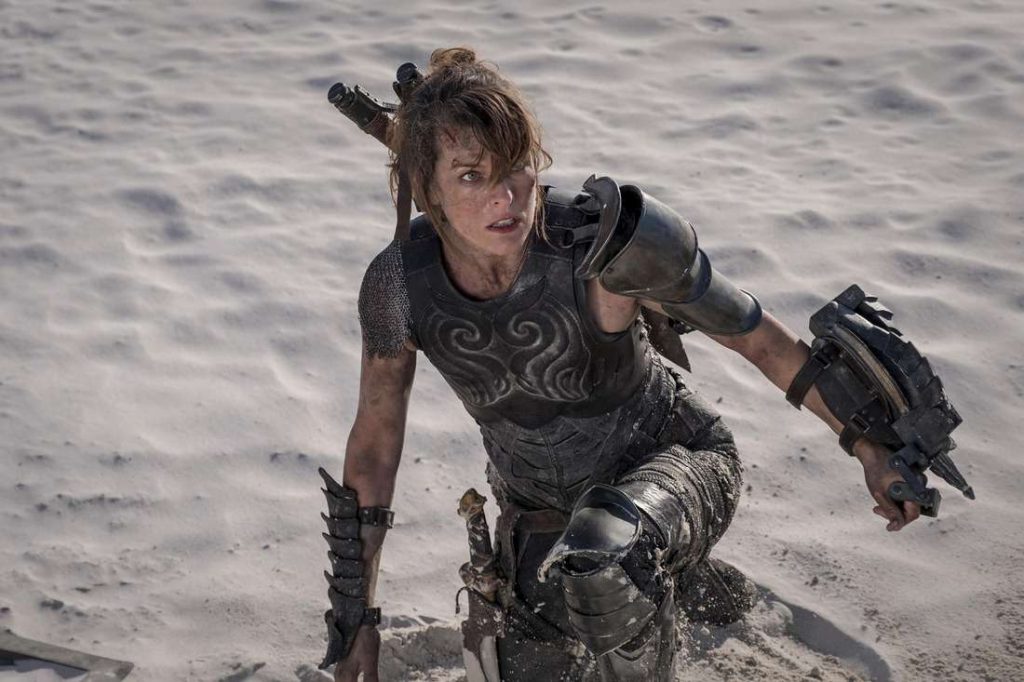 La temática del teaser Monster Hunter Milla Jovovich 