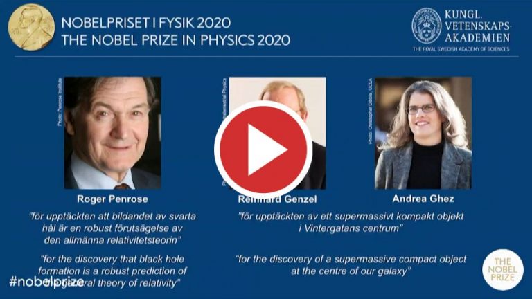 Los eruditos del agujero negro reciben el premio Nobel