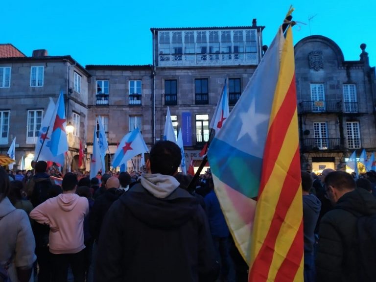 Los trabajadores de Alcoa llevan a Lugo una multitudinaria protesta para urgir soluciones