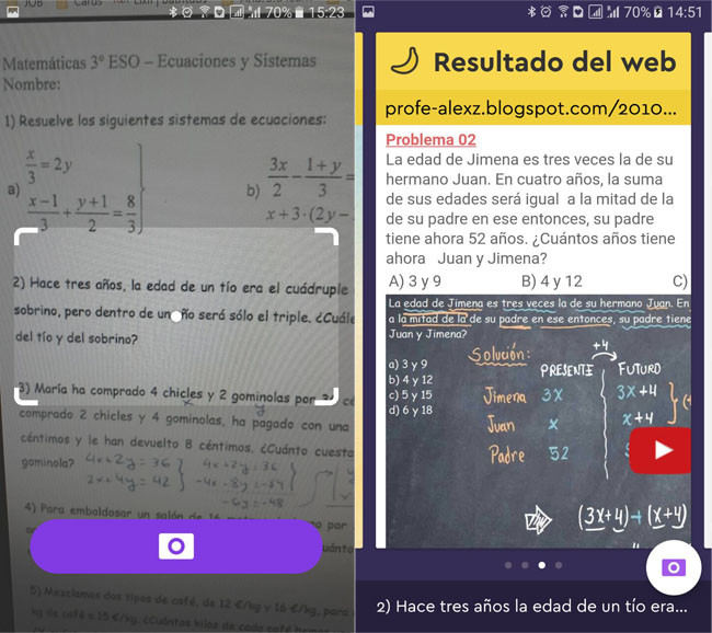 Esta es la app de Google que te hace los deberes 2 Esta es la app de Google que te hace los deberes