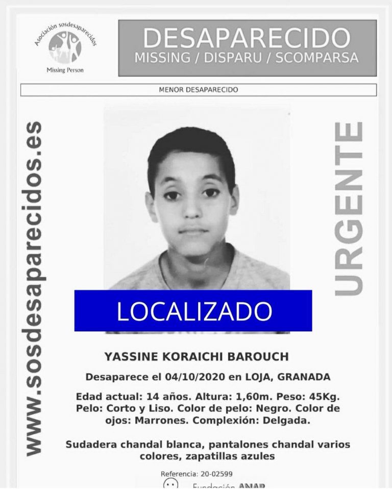 Aparece en Sevilla el adolescente de Loja (Granada) al que se daba por desaparecido