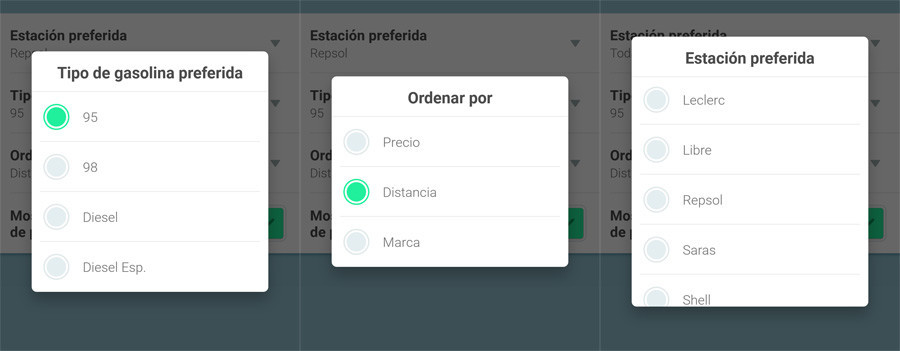 android auto gasolineras