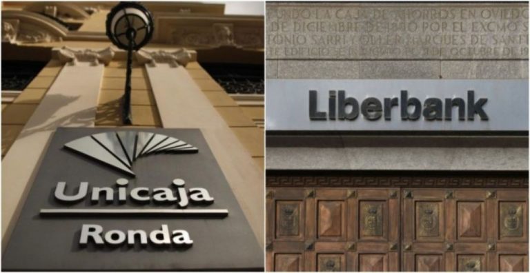 Liberbank sube un 4,4% en Bolsa y Unicaja un 3,8% tras conversaciones para su fusión