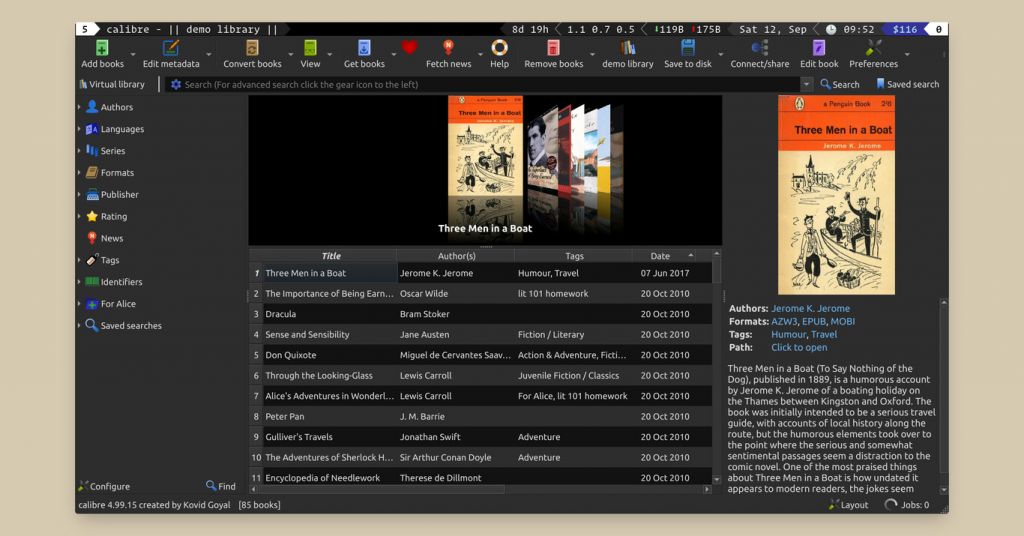calibre en windows 10