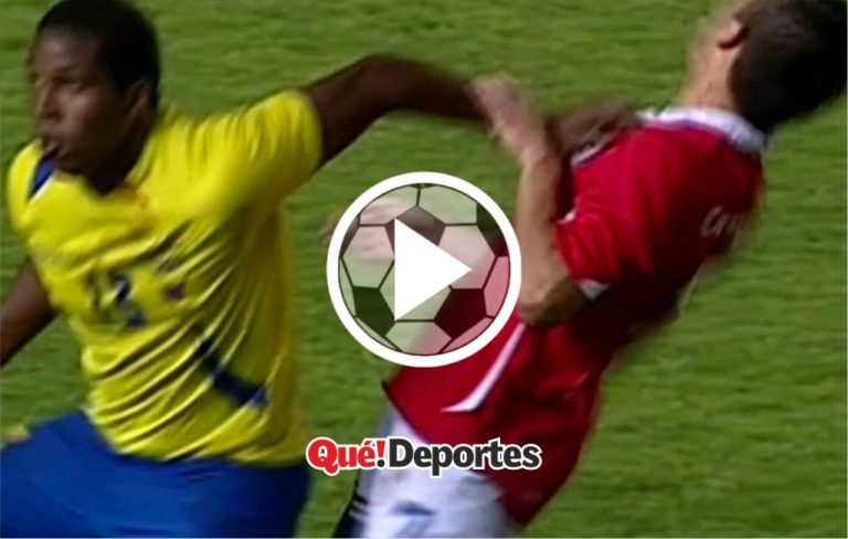 Bryan Carrasco y una bestial auto-falta que merece una expulsión