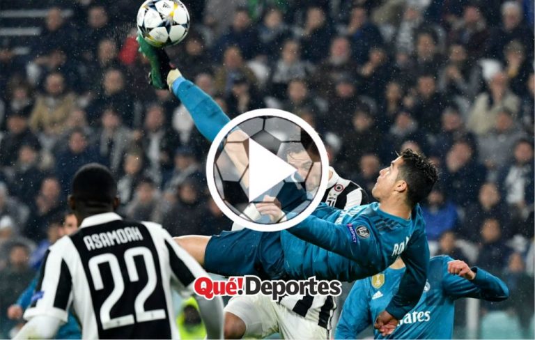 #GolazoDelDía La bestial media volea de Cristiano Ronaldo