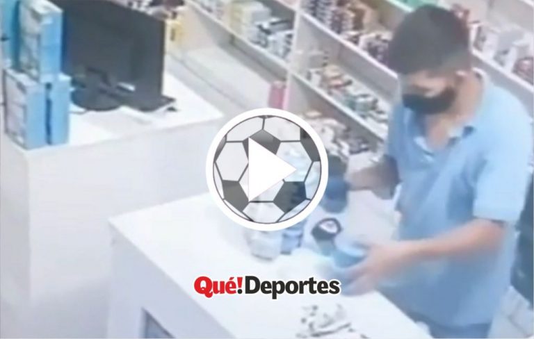 Futbolista frustrado se salva de una tragedia en una farmacia