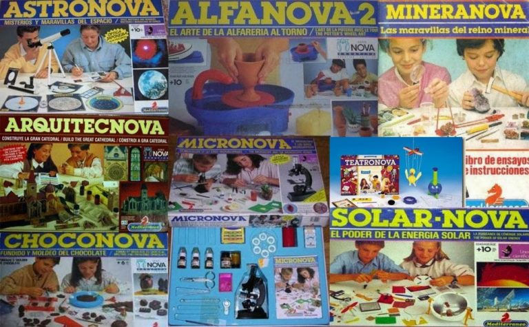 Choconova, Alfanova y otras cajas de la familia Nova que estuvieron en tu infancia