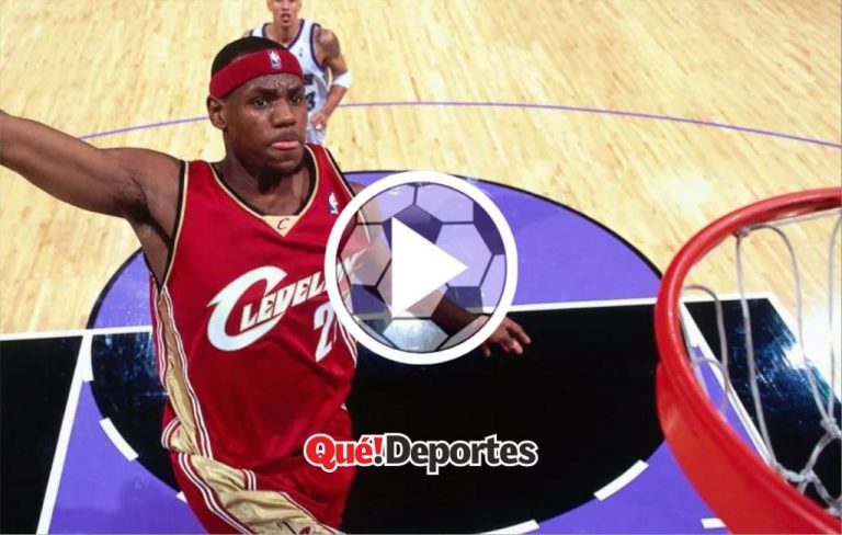 Así iniciaba el reinado LeBron James hace hoy 17 años