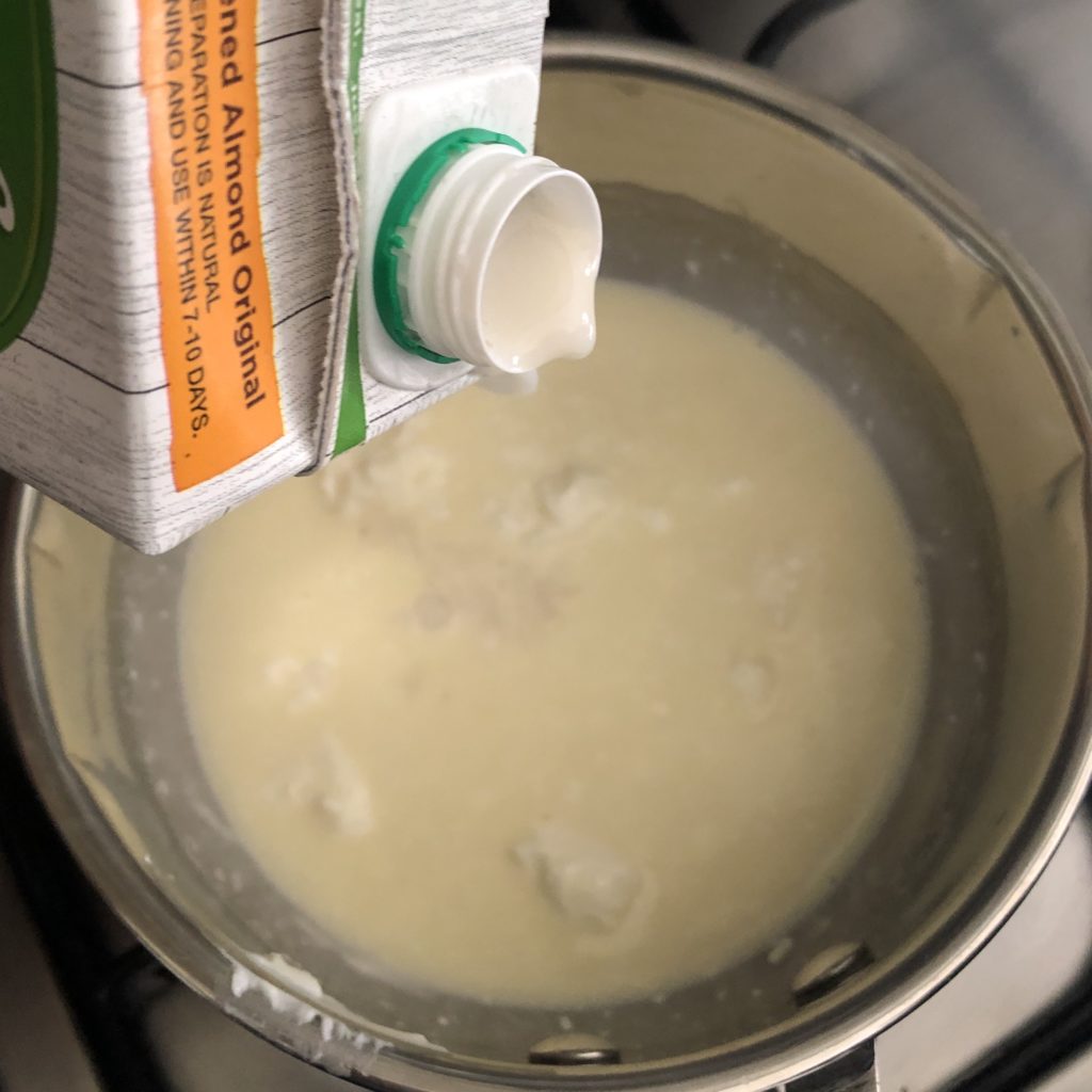 bechamel leche