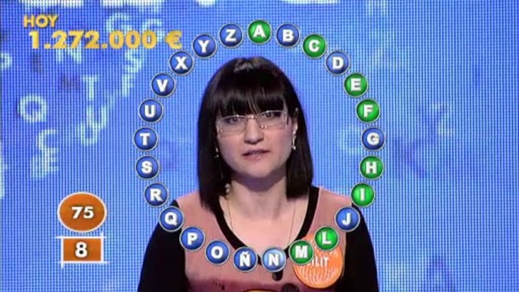 en 'Pasapalabra', Fuente: Mediaset.