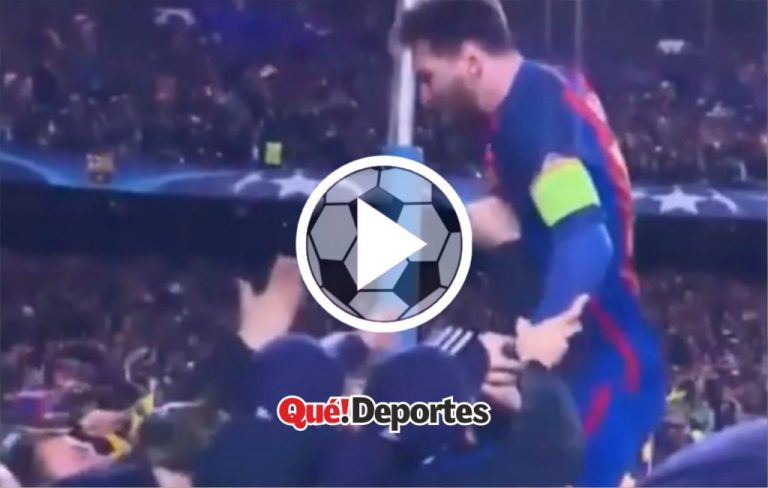 El festejo mas icónico de Lionel Messi en el Barcelona ¡Intenta no llorar!