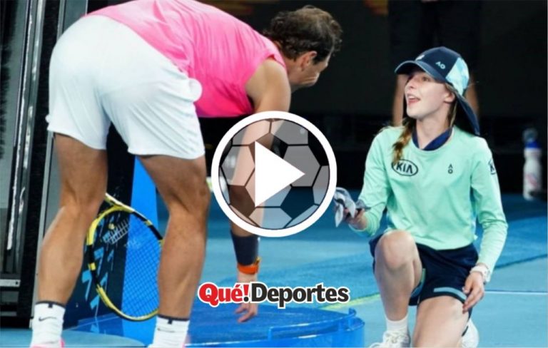 La peor pegada de Rafa Nadal ¡La dejó mareada!