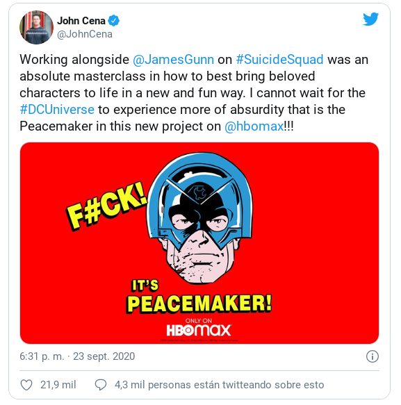 James Gunn tweet
