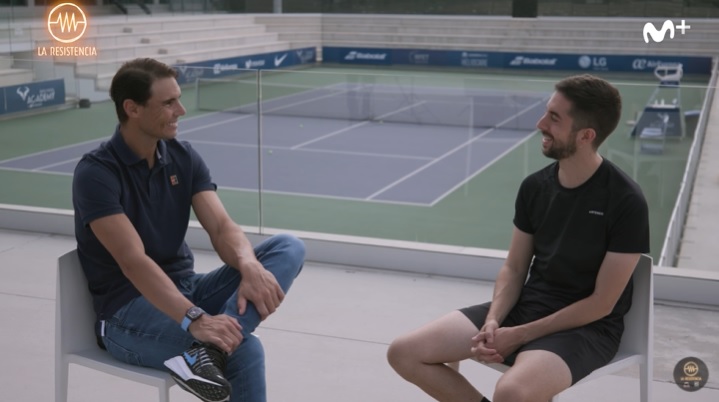Rafa Nadal sorprende en 'La resistencia' con una confesión a David Broncano