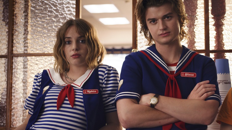 Steve y Robin de Stranger Things