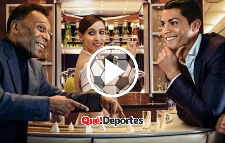 Cuando Pelé le sacó una foto a Cristiano Ronaldo ¡Cracks!