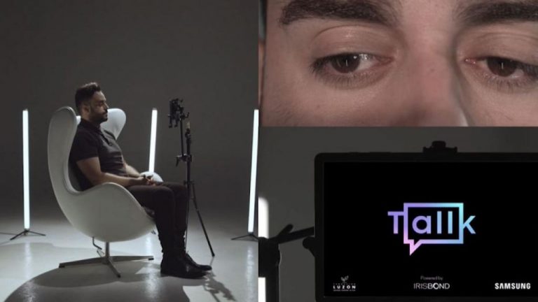 Así es Tallk, la tecnología de Samsung que da voz a través de la mirada