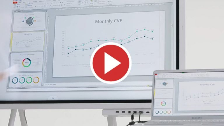 Samsung amplía sus pizarras digitales con un modelo 4K de 85 pulgadas