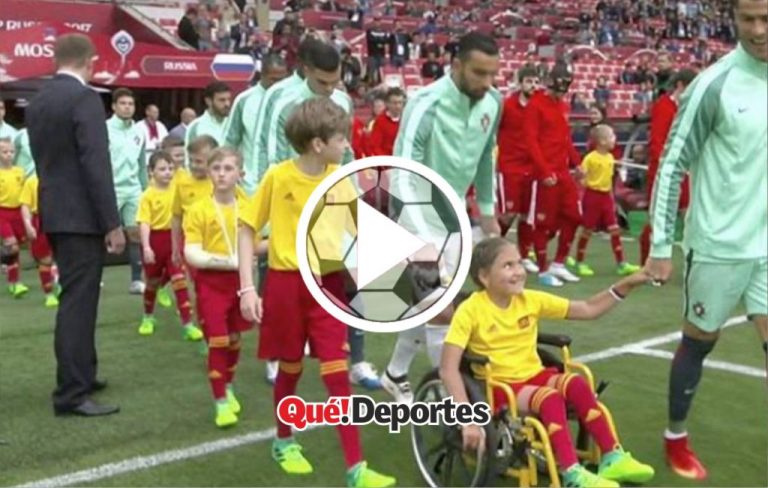 Cristiano Ronaldo y uno de esos gestos que no se olvidarán nunca más