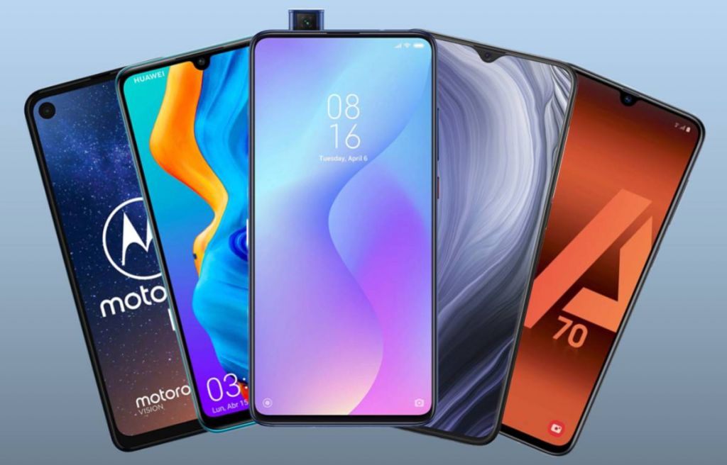smartphones gama media