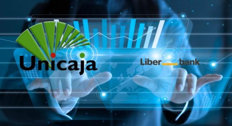 Las acciones de Unicaja y Liberbank se disparan