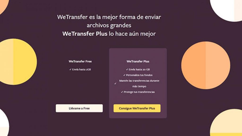 Qué es Wetransfer