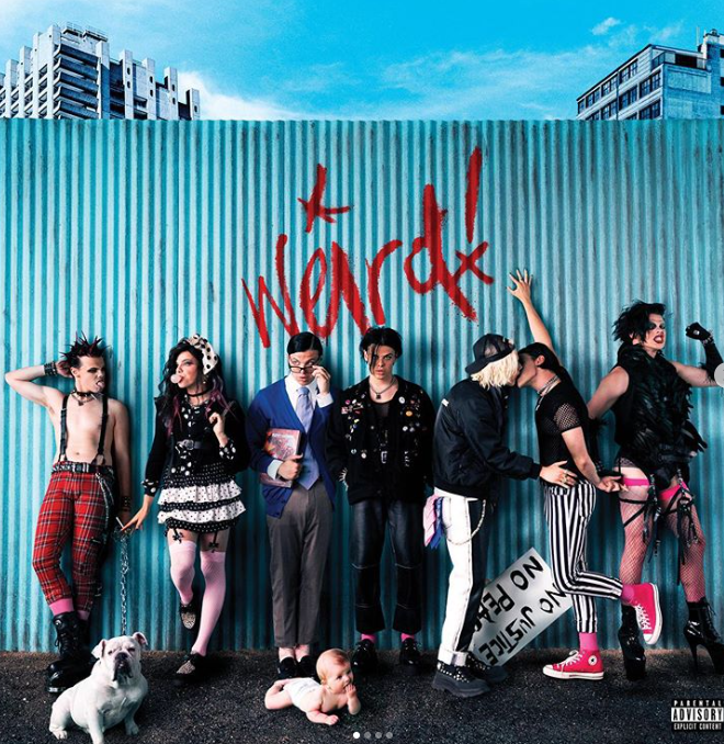 Yungblud Weird! cotton candy