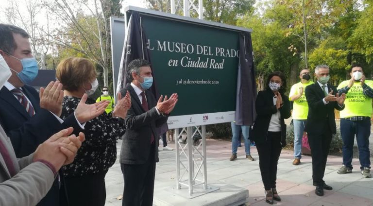Inaugurada en el Parque de Gasset la muestra de pinturas del Museo del Prado