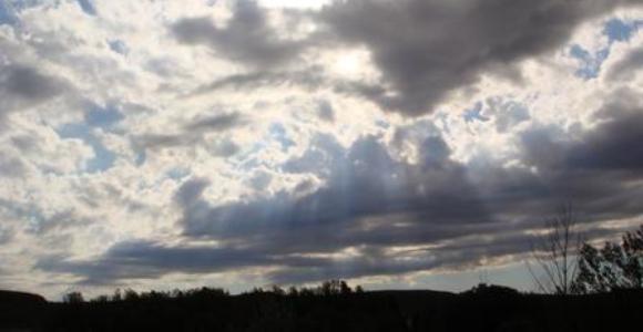 La nubosidad será abundante en prácticamente todo el país