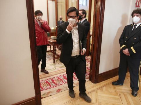El Congreso veta la comparecencia de Marlaska por 'Voloh', entre protestas de Podemos El Congreso veta la comparecencia de Marlaska por 'Voloh', entre protestas de Podemos