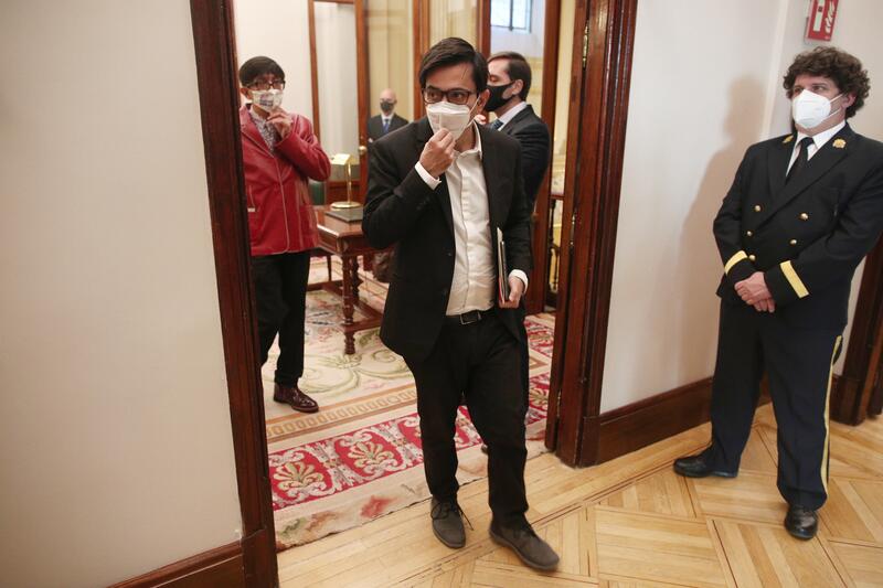 El Congreso veta la comparecencia de Marlaska por 'Voloh', entre protestas de Podemos El Congreso veta la comparecencia de Marlaska por 'Voloh', entre protestas de Podemos