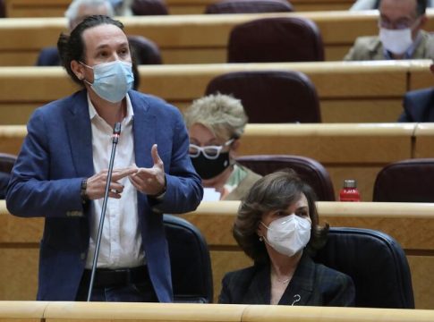 Iglesias dice que con el acuerdo con Bildu y el alejamiento de Cs Iglesias dice que con el acuerdo con Bildu y el alejamiento de Cs