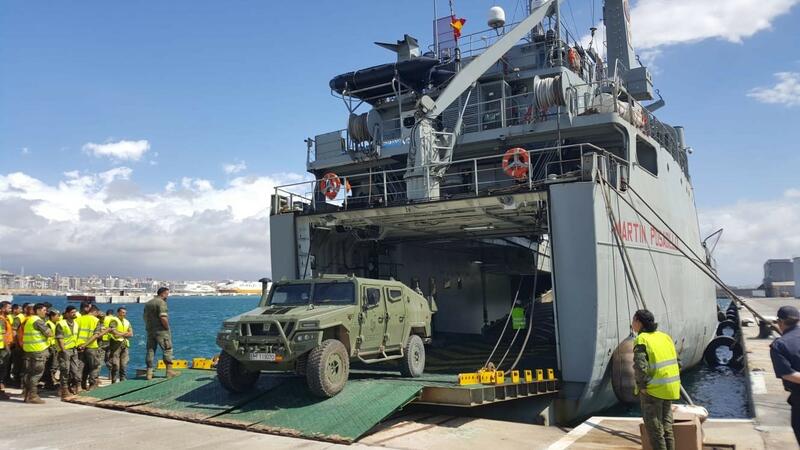El Ejército de Tierra, sin buques de transporte a la espera de uno de segunda mano El Ejército de Tierra, sin buques de transporte a la espera de uno de segunda mano