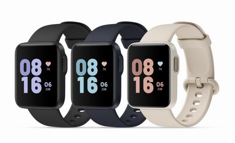 El primer reloj inteligente de Redmi:  un diseño rectangular y GPS