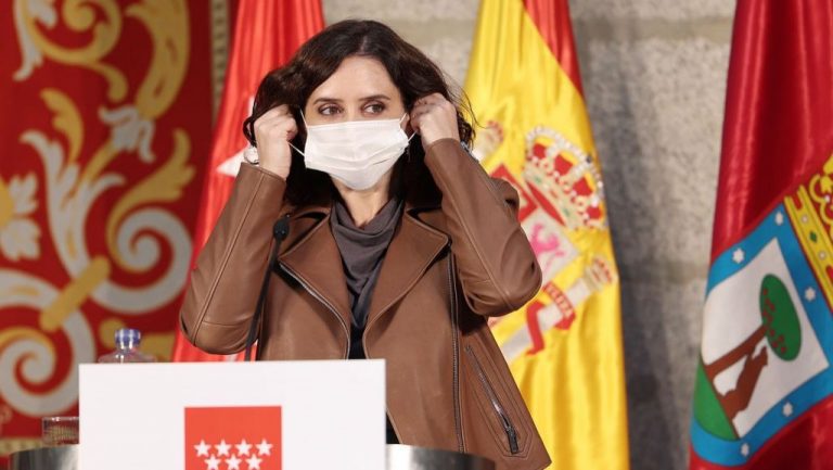 Ayuso, Almeida y otros políticos condenan los disturbios de anoche en Madrid