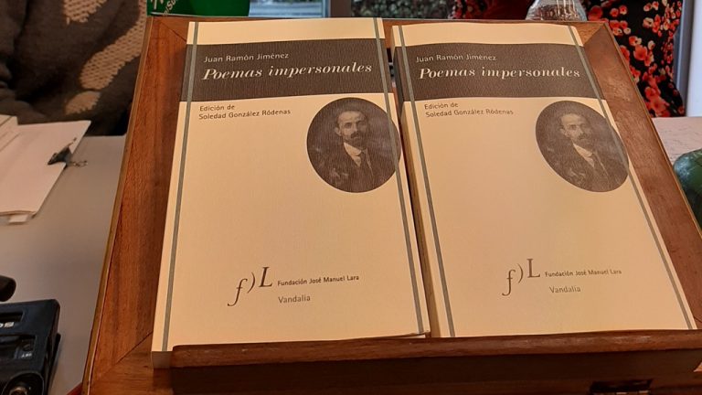Se publica 'Poemas impersonales', libro de Juan Ramón Jiménez