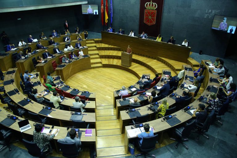 Parlamento navarro rechaza una moción para que el castellano sea lengua vehicular en toda España