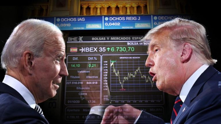 Ibex 35 se anota unas ganancias del 6,5% en una semana marcada por las elecciones de EE.UU.