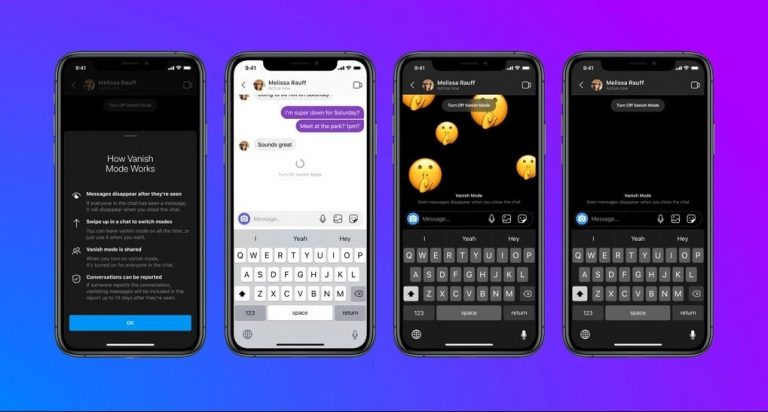 Instagram y Messenger añadirán los mensajes de chat que se autodestruyen