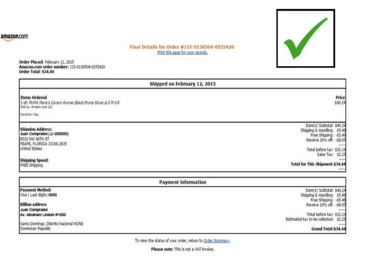 Cómo sacar una factura de Amazon 2 Problemas para imprimir la factura de Amazon