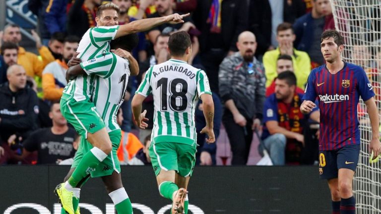 Las únicas cinco veces que el Betis gano al Barcelona