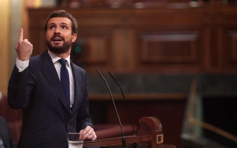 Casado asegura que Podemos 