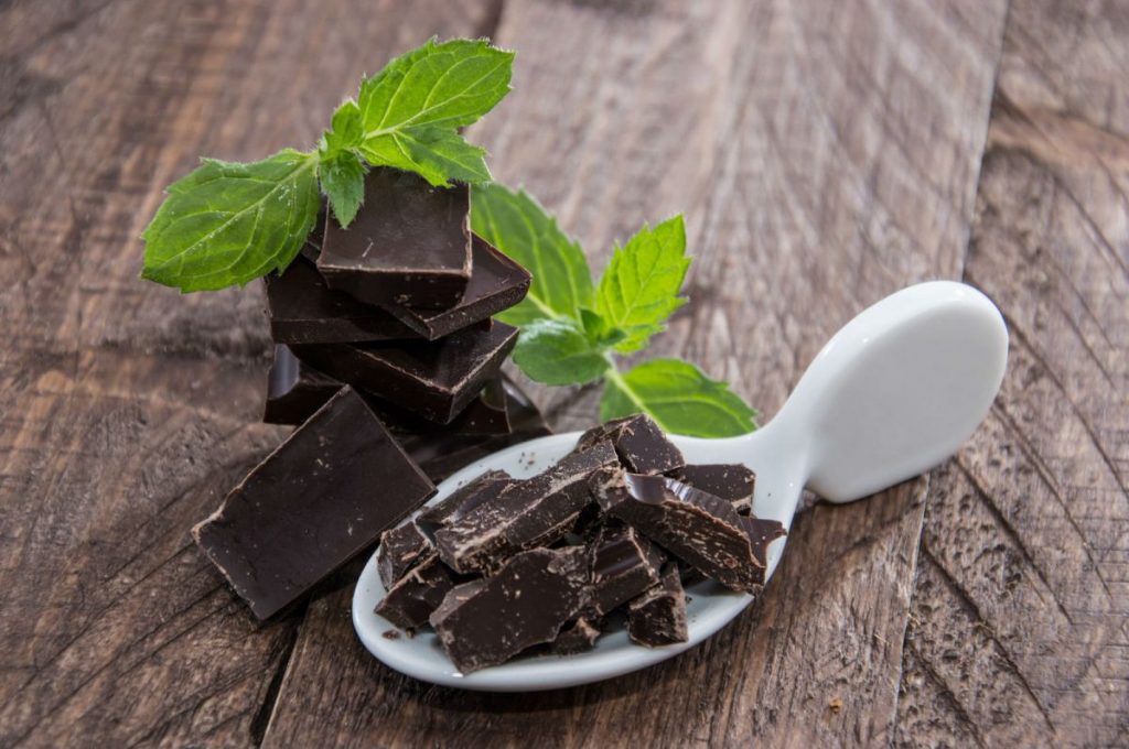 Chocolate con menta