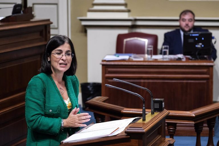 Darias niega que el Gobierno haya dejado 'sola' a Canarias ante la crisis migratoria